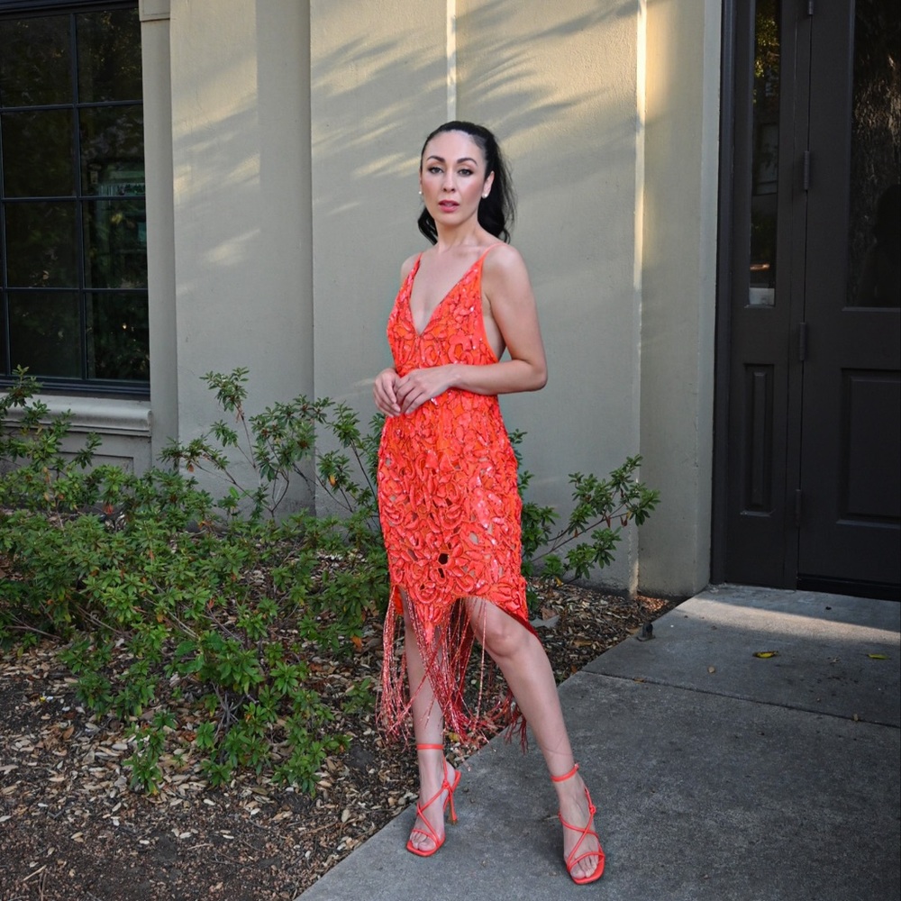 BURNT ORANGE HEELS